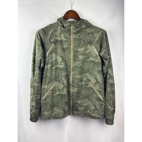 Women’s Rare Lululemon Rise and Shine Jacket Whamo Camo Size Small